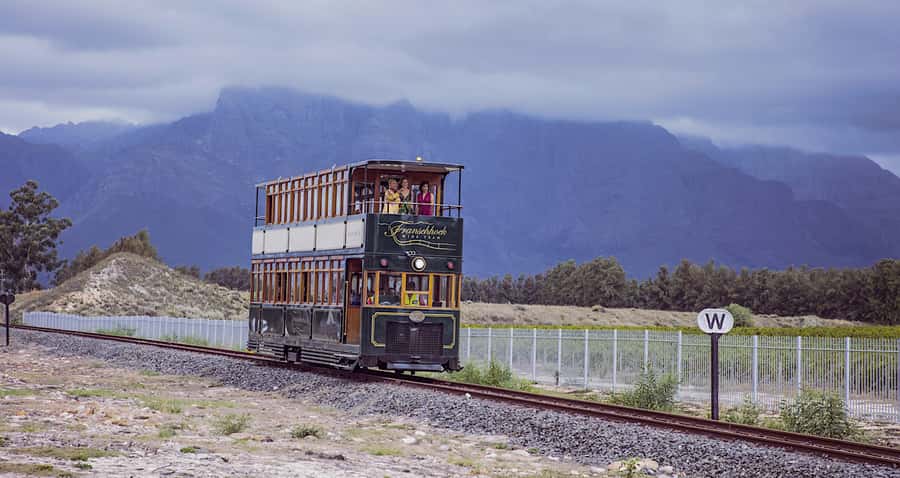 Cape Town: Wine Tram & Winelands Tour with Tastings & Pickup - From Cape Town to the first vineyards