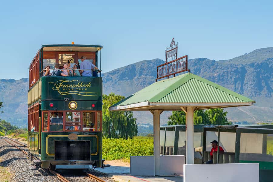 Cape Town: Wine Tram & Winelands Tour with Tastings & Pickup - The Groot Drakenstein Prison stop