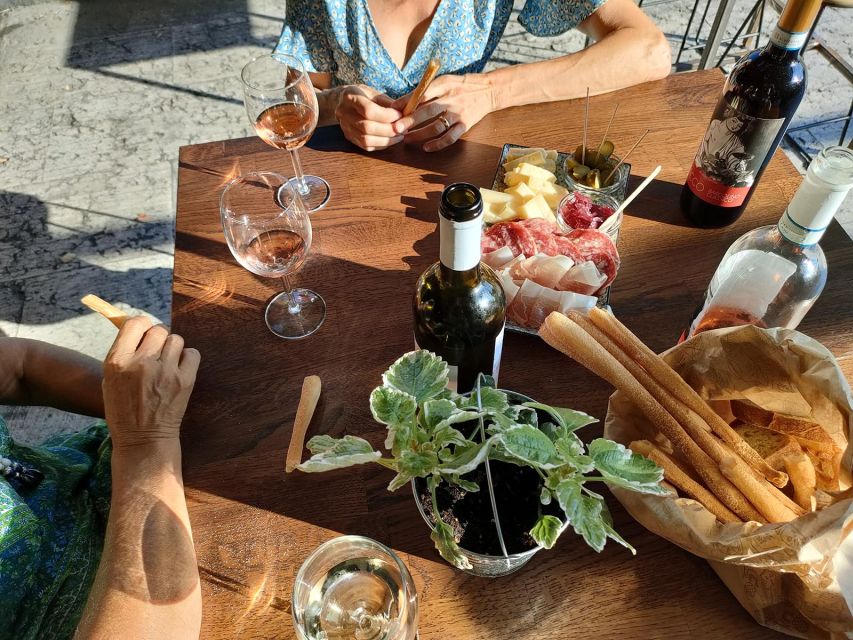 Cavaion: Lake Garda Wine & Food Tasting with Vineyard Tour - Local Salami, Cheese, and Mostarda on the Table