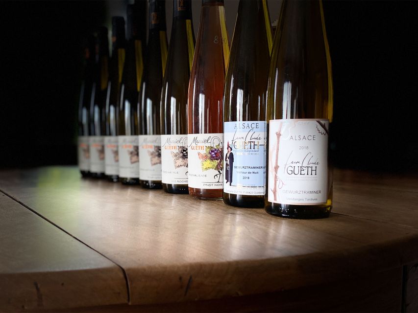 Cellar visit and Alsace wine tasting with a feminine touch - Choosing seven wines from more than 20