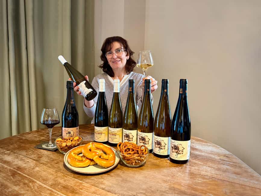 Cellar visit and Alsace wine tasting with a feminine touch - What the Alsace wines can teach you