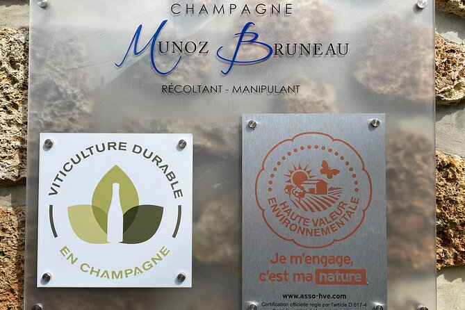 Champagne Munoz Bruneau : Half Day Visit and Tasting - Key points at a glance