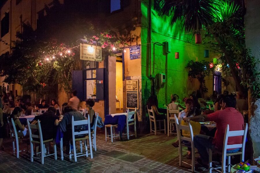 Chania: Wine, Food, and Sunset Tour with 3-Course Dinner - Sheep-milk ice cream and a serious shot of raki