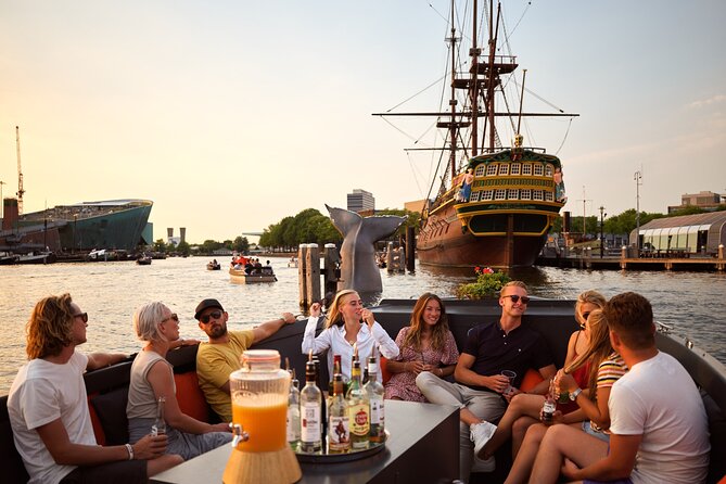 Classic Salonboat Tour in Amsterdam Including Cheese and Wine - The Amstel, Magere Brug, and eastern Amsterdam