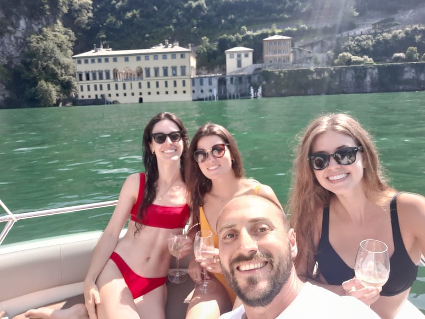 Como: Lake Como Private Boat Tour with Wine - Varenna and the return toward Nesso