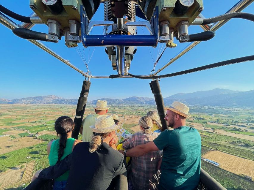 Crete: Hot-Air Balloon Flight with Breakfast and Wine - Breakfast, coffee, and sparkling wine