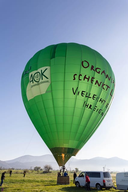 Crete: Hot-Air Balloon Flight with Breakfast and Wine - The early pickup and mountain drive