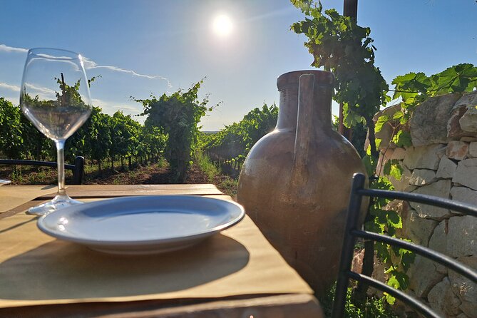 Dinner in the vineyard with wine tasting and walk - Wine, sunset, and a shared table