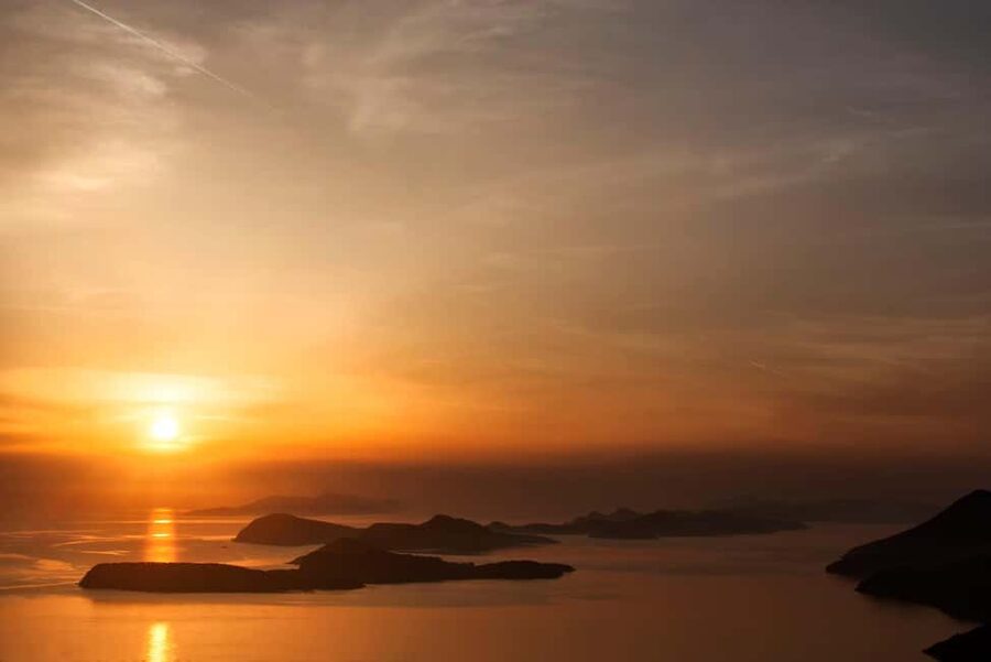 Dubrovnik: Sunset Catamaran Cruise with Sparkling Wine - Leaving Dubrovnik’s Old Town harbor