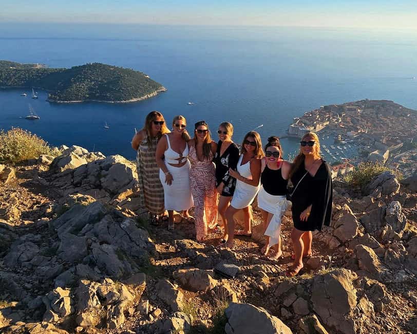 Dubrovnik Sunset Tour with Scenic Views and Local Wine - Bosanka viewpoint on Mount Srđ
