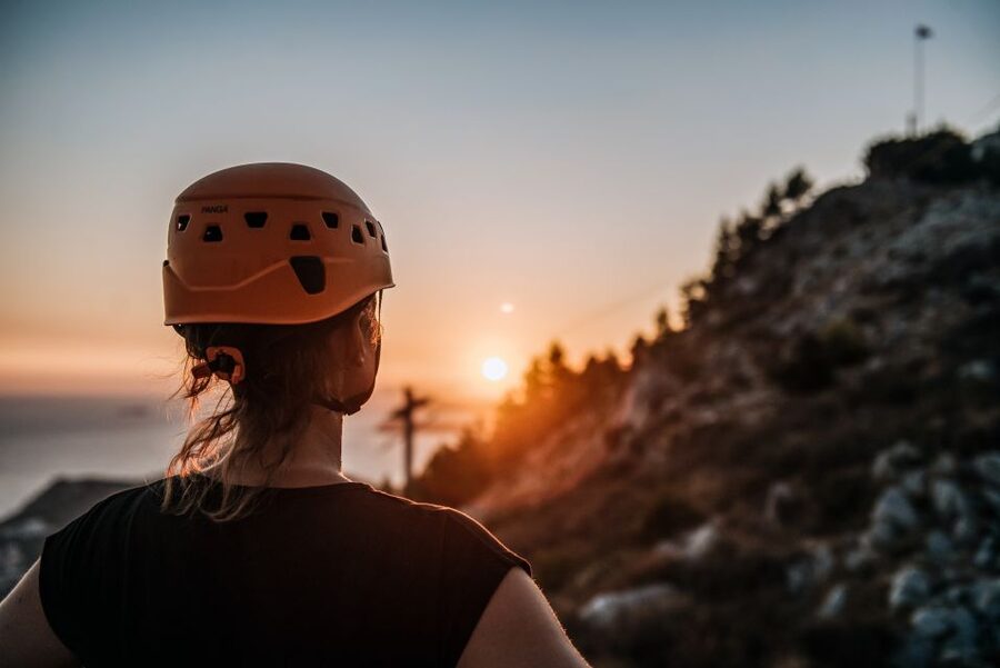 Dubrovnik: Sunset Zip Line Experience Followed by Wine - The second line: more speed and a second chance