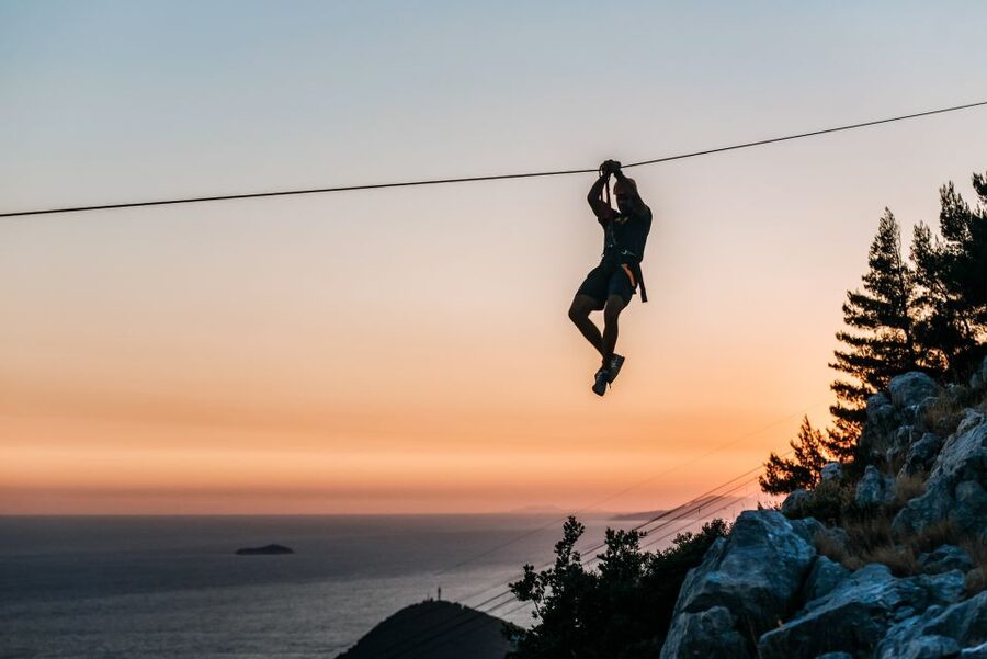 Dubrovnik: Sunset Zip Line Experience Followed by Wine - The guides make the difference