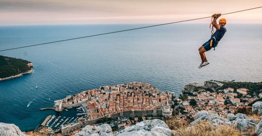 Dubrovnik: Sunset Zip Line Experience Followed by Wine - Who should book this Dubrovnik experience?
