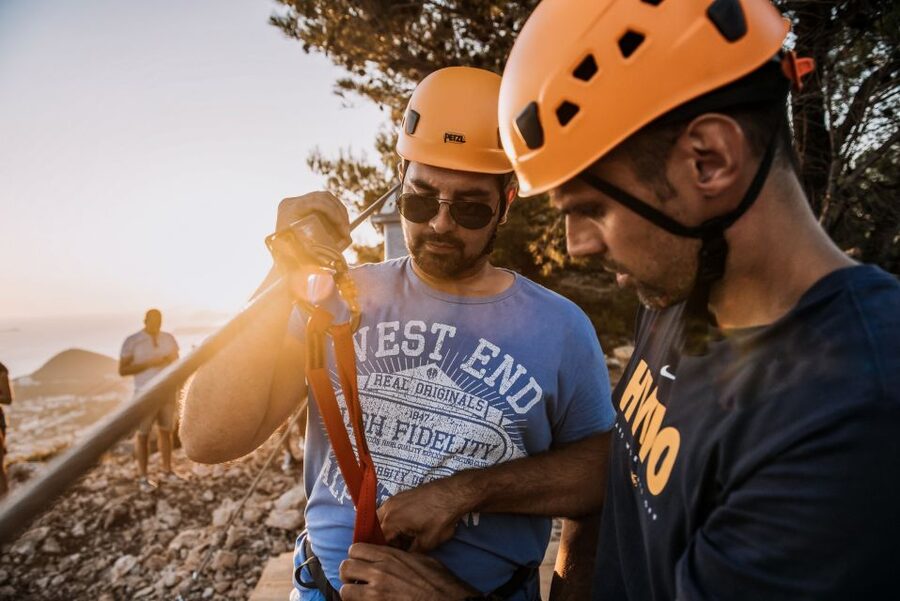 Dubrovnik: Sunset Zip Line Experience Followed by Wine - Finding the garage meeting point