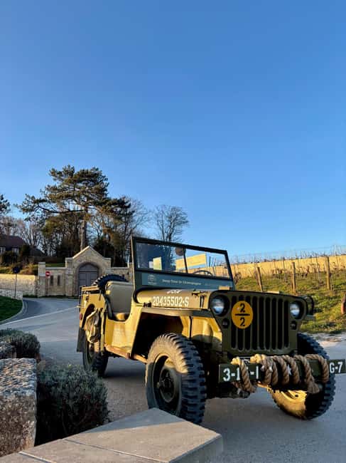 Epernay: Jeep tour of the vineyards with tasting and visits - Key points at a glance
