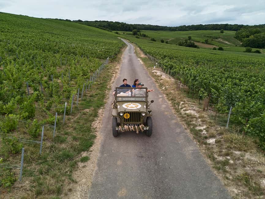 Epernay: Jeep tour of the vineyards with tasting and visits - Price and value for a small private group