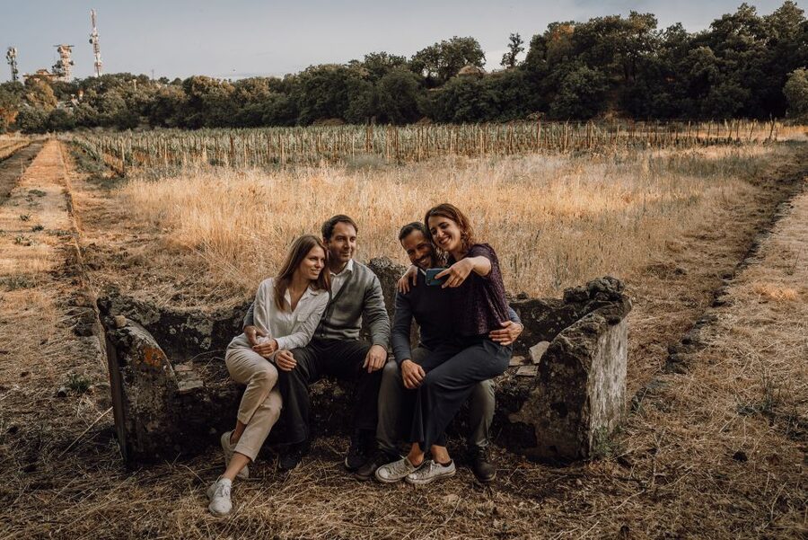 Etna Urban Winery, Vineyard Walk & Sunset Tasting Dinner - The food is more than a snack plate