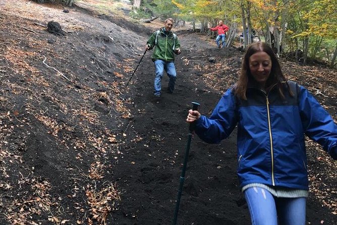 Etna, Wine and Alcantara Tour - From Taormina - Walking through the Monti Sartorius craters