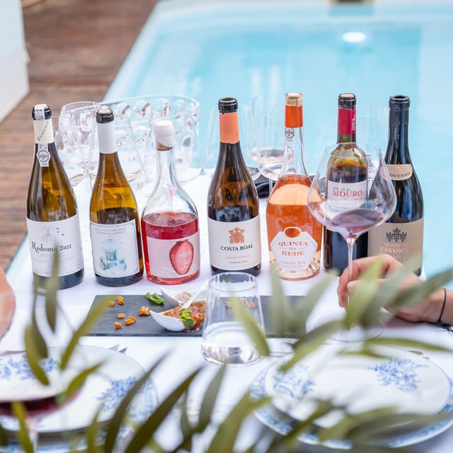 Faro City Portuguese Wine Tasting and Tapas Guided Tour - Timing, language, and cancellation
