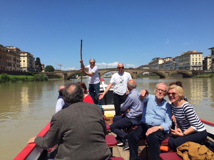 Florence: Authentic Barchetto River Cruise with Wine & Guide - Wine, timing, and the real value of $70