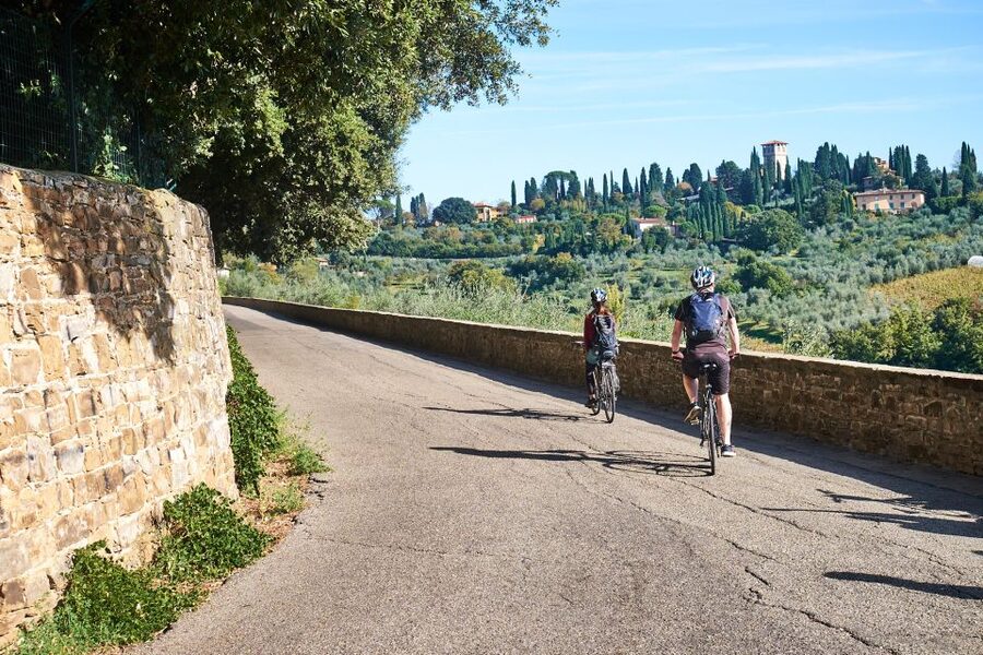 Florence: Chianti Hills Bike Tour with Farm Lunch & Wine - Key points at a glance