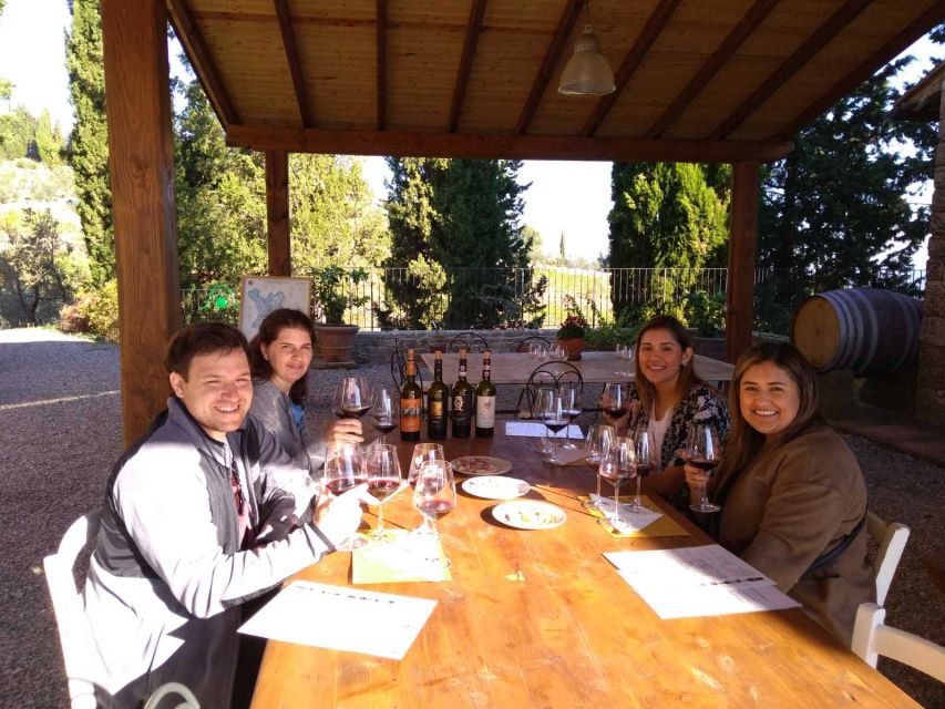 Florence: Chianti Villages, San Gimignano and Winery Tour - Greve in Chianti and the first cellar visit