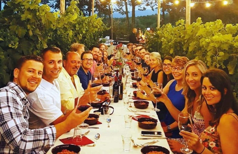 Florence: Chianti Vineyards Tour with Wine Tasting & Dinner - Food restrictions and practical limits
