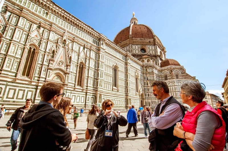 Florence: City Highlights Walking Tour & Wine Windows Option - Starting on Via de’ Lamberti