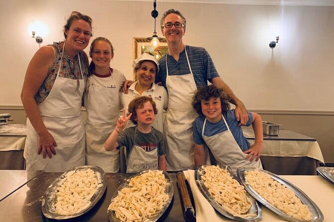Florence: Cooking Class Pasta & Tiramisu Making Unlimited Wine - Eating what you prepared with wine and limoncello