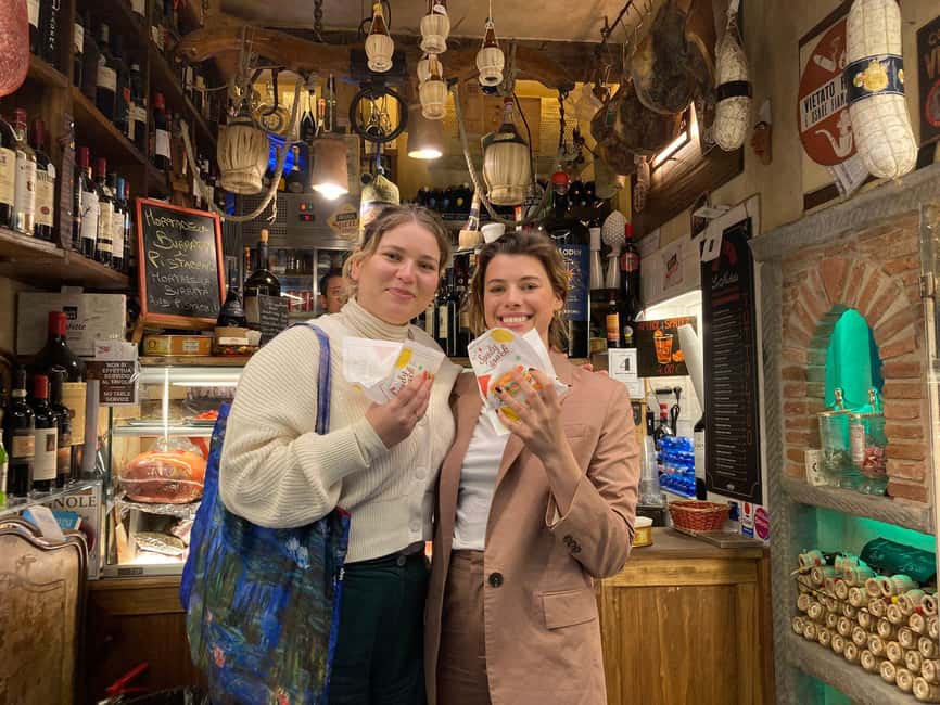 Florence Foodies Tour: Savor Tuscan Flavors & Fine Wine - Starting with Florence’s best introduction: food