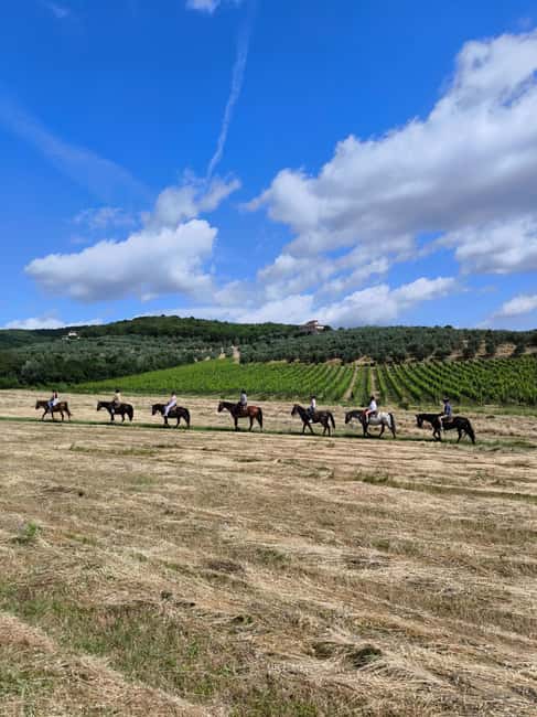 Florence: Horseback Riding Tour with Wine Tasting & Transfer - Key points to know before booking