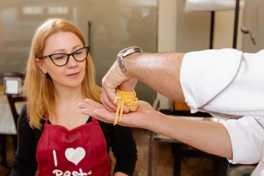 Florence: Pasta Class with Wine, Limoncello and Dessert - The sauces show how Italian cooking stays simple