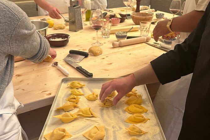 Florence: Pasta Cooking Class with Unlimited Wine - Three kinds of pasta, three different skills
