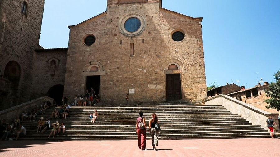 Florence: Pisa, Siena, S. Gimignano, Chianti Wine & Lunch - The included Tuscan lunch and wine tasting