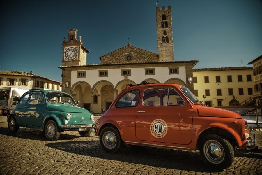 Florence Wine Tasting and Tuscan Lunch in a Vintage Fiat 500 - Timing, transport, and booking details