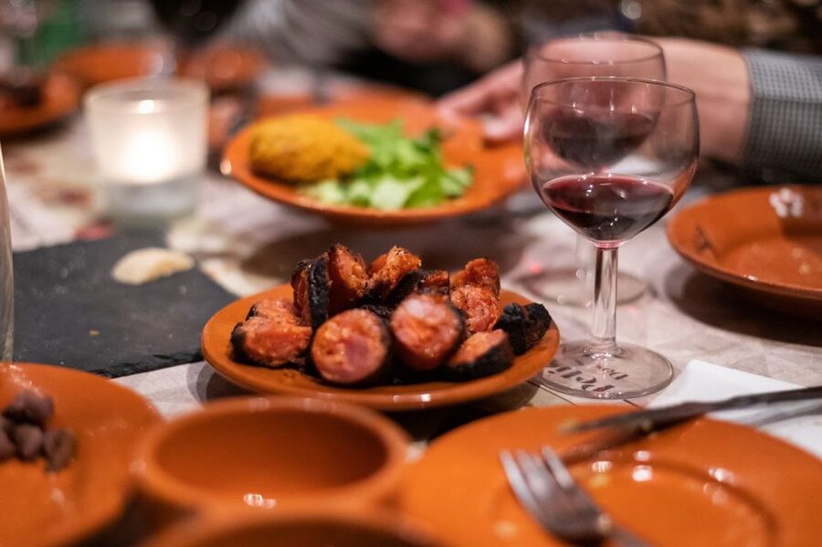 Food Tour: Portuguese wine & Tapas with Ginjinha Tasting - Stop three: the longest tasting of the evening