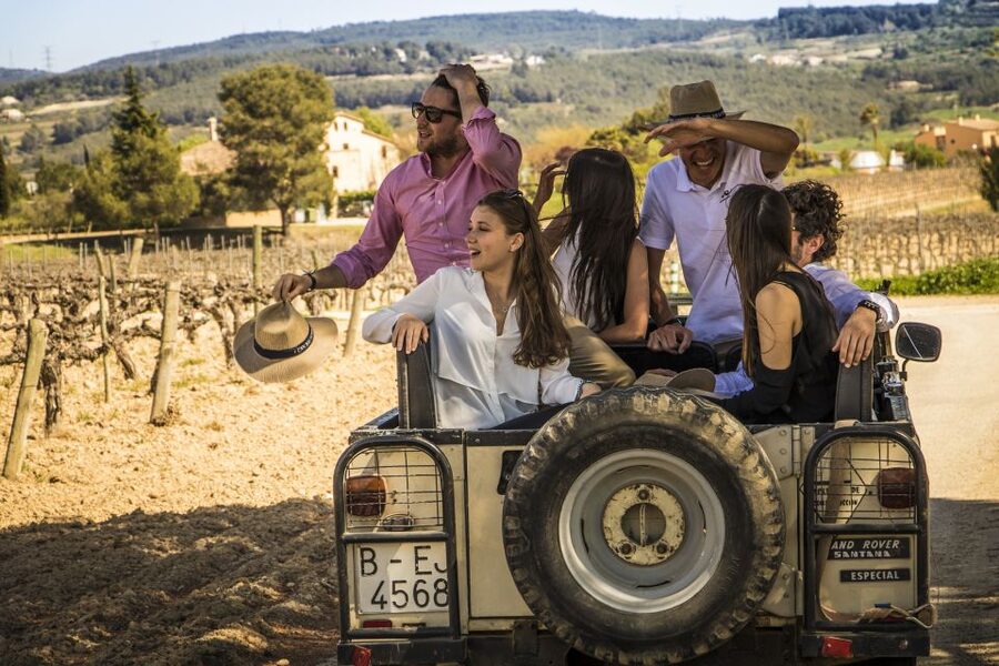 From Barcelona: Penedés Vineyards Tour by 4WD w/Wine & Cava - Can Bas, old vines, and a moving tasting room