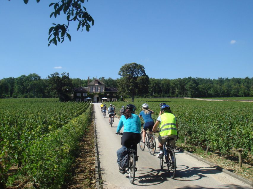 From Beaune: Full-Day Bicycle and Wine Tour in Burgundy - Riding through La Rochepot and Saint-Aubin