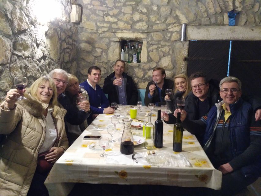 From Budpaest: Páty Wine Village Tour with Tastings - Entering Páty’s old cellar quarter