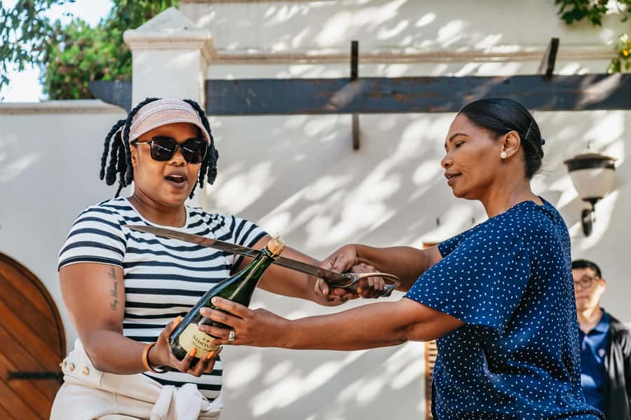 From Cape Town: 3 Regions Wine Tour with 3 Estates, 15 Wines - Franschhoek brings views and a lunch break