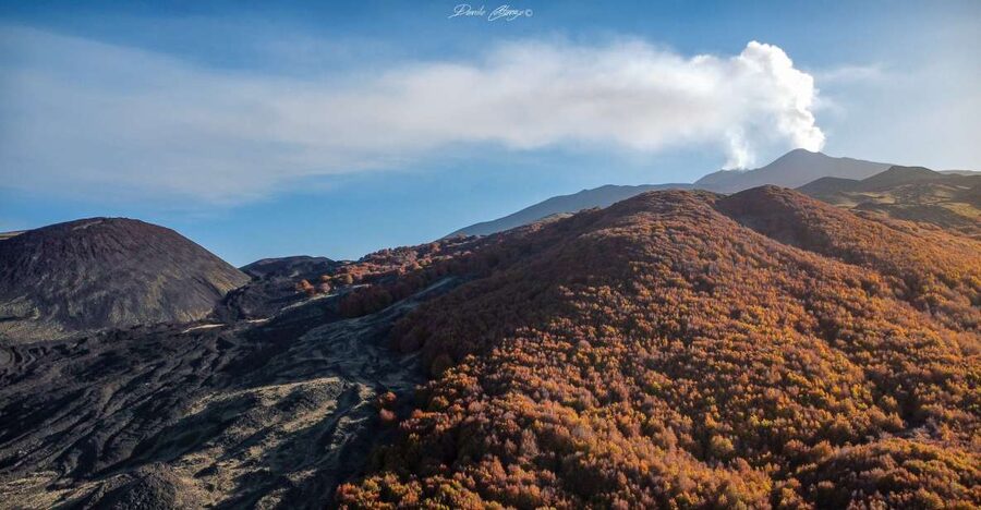 From Catania: Mt. Etna, Wine and Alcantara Tour - Walking Etna’s lower craters and old lava flows