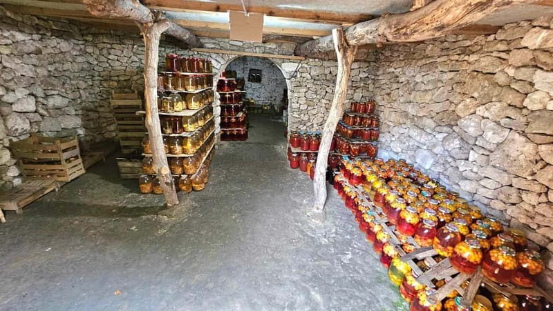 From Chisinau: Old Orhei complex and Cricova Wine Tasting - Old Orhei and the limestone cliffs