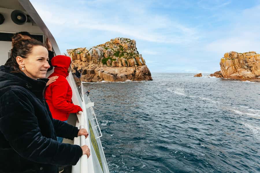 From Coles Bay: Wineglass Bay Cruise with Lunch - Wildlife watching around Freycinet