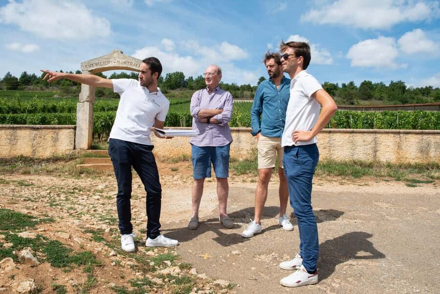 From: Dijon/Beaune: Burgundy Region Winery Tour with Lunch - Beaune from the road