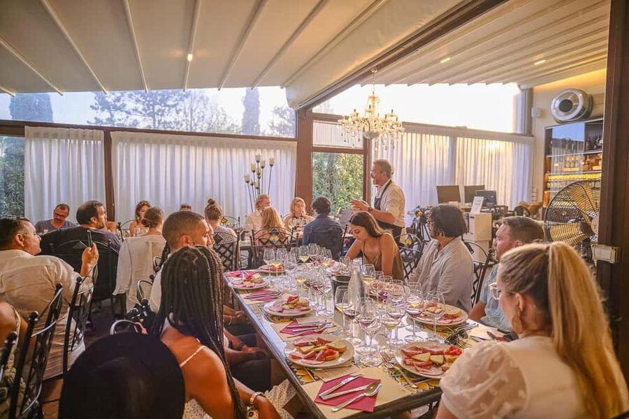 From Florence: Siena and Chianti Wine Tour with Dinner - The second estate and the Tuscan dinner