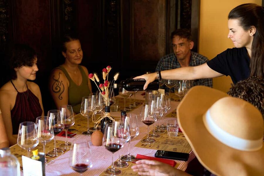 From Florence: Small Group Chianti Wine Tour with Lunch - Second winery: castle towers and cellar history