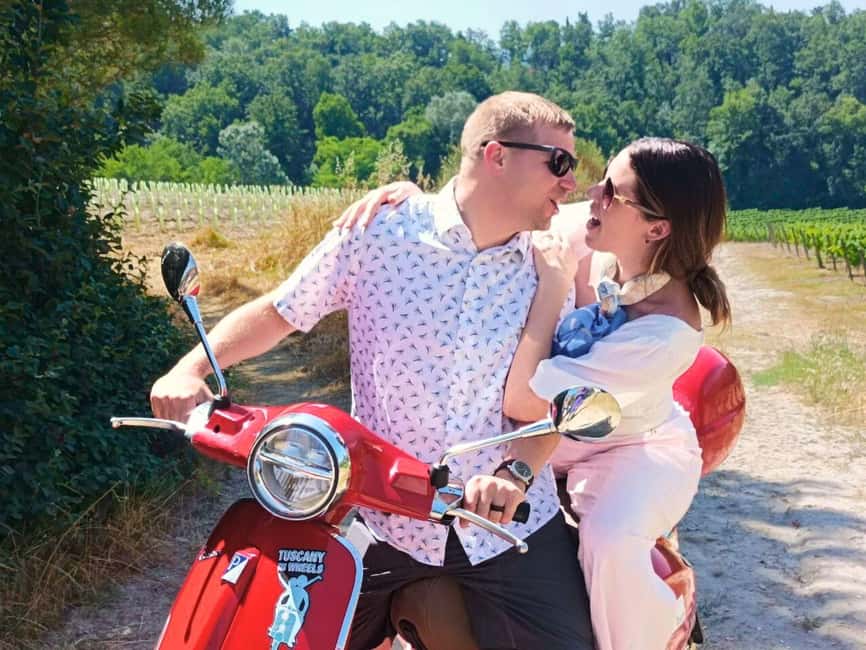 From Florence: Tuscany Vespa Tour with Lunch & Wine - Key points to know before booking