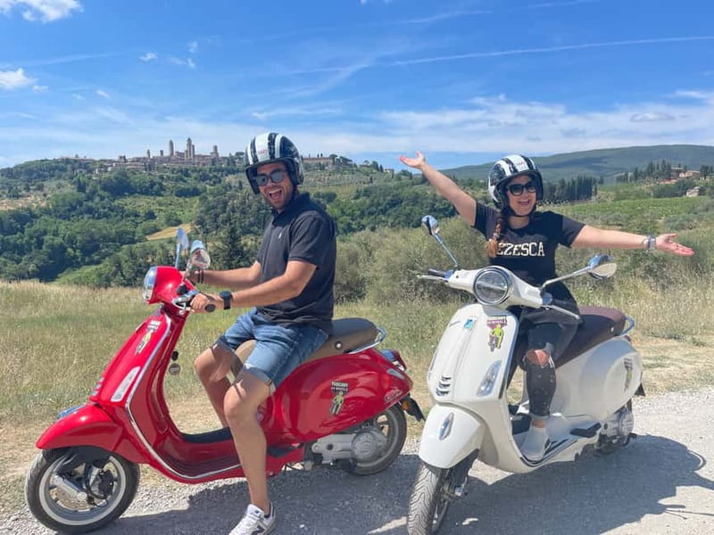 From Florence: Tuscany Vespa Tour with Lunch & Wine - Weather can change the day