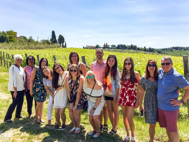 From Florence: Tuscany Wine & Food Tour with Guide - First winery: farming, cellars, and the making of wine