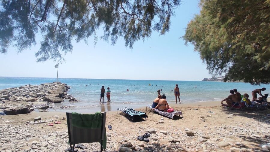 From Heraklion: Matala Beach - Caves & winery Full Day tour - A local taverna lunch